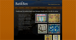 Desktop Screenshot of batikbox.com