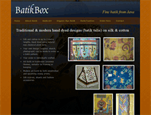 Tablet Screenshot of batikbox.com